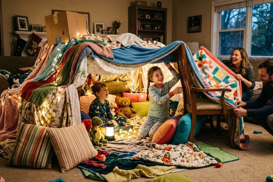 Build a Living Room Fort
