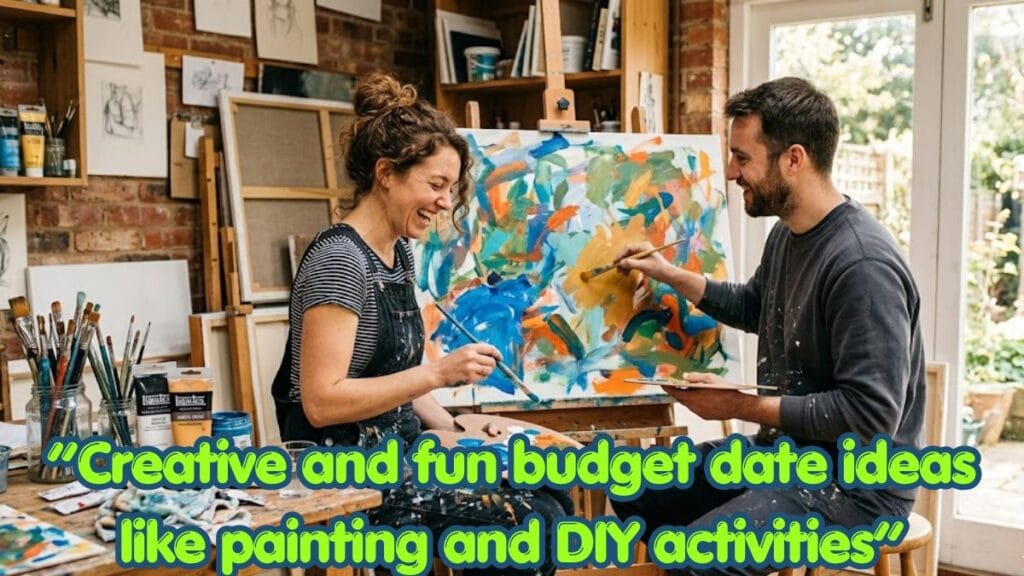 “Creative and fun budget date ideas like painting and DIY activities”